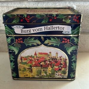 Vintage Lambertz Cookie Tin - Musical